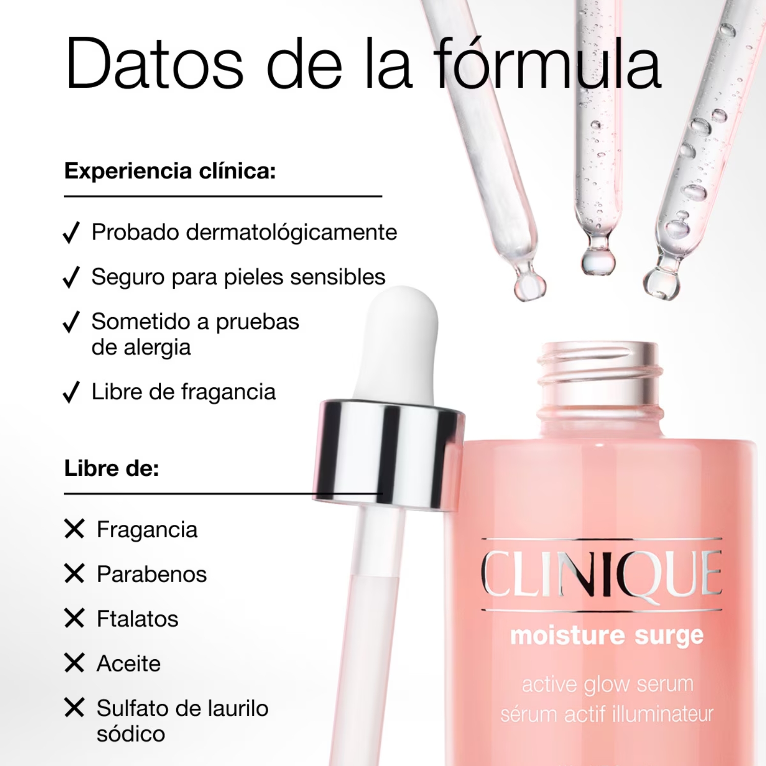 MOISTURE SURGE ACTIVE GLOW SERUM  (SUERO CON ÁCIDO HIALURÓNICO Y VITAMINA C)